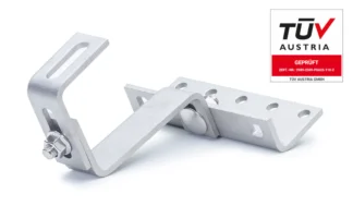 Basic Dachhaken Edelstahl 3fach verstellbar 9525 0 TÜV