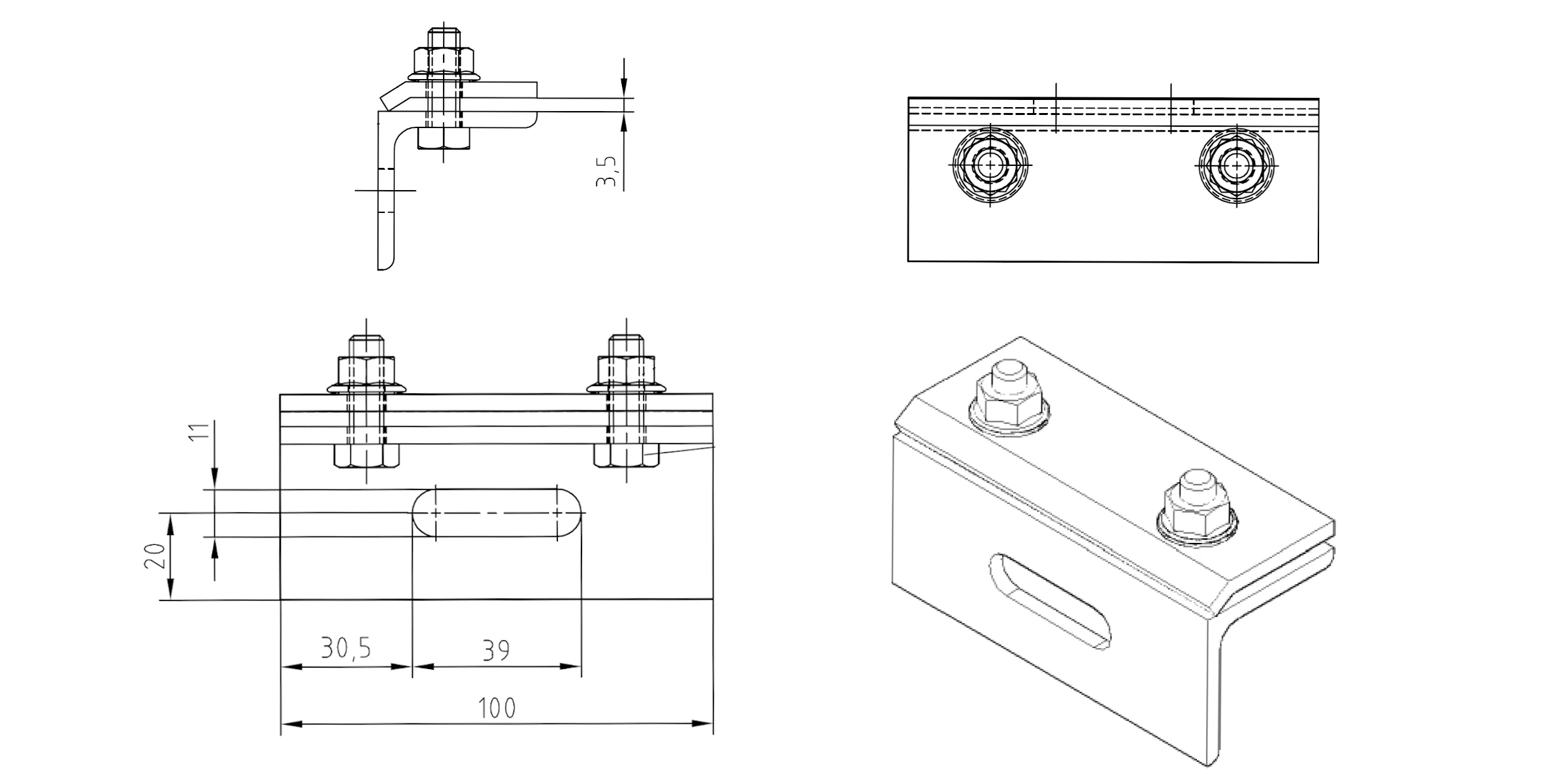 Basic Dachfalzklemme – Bild 3