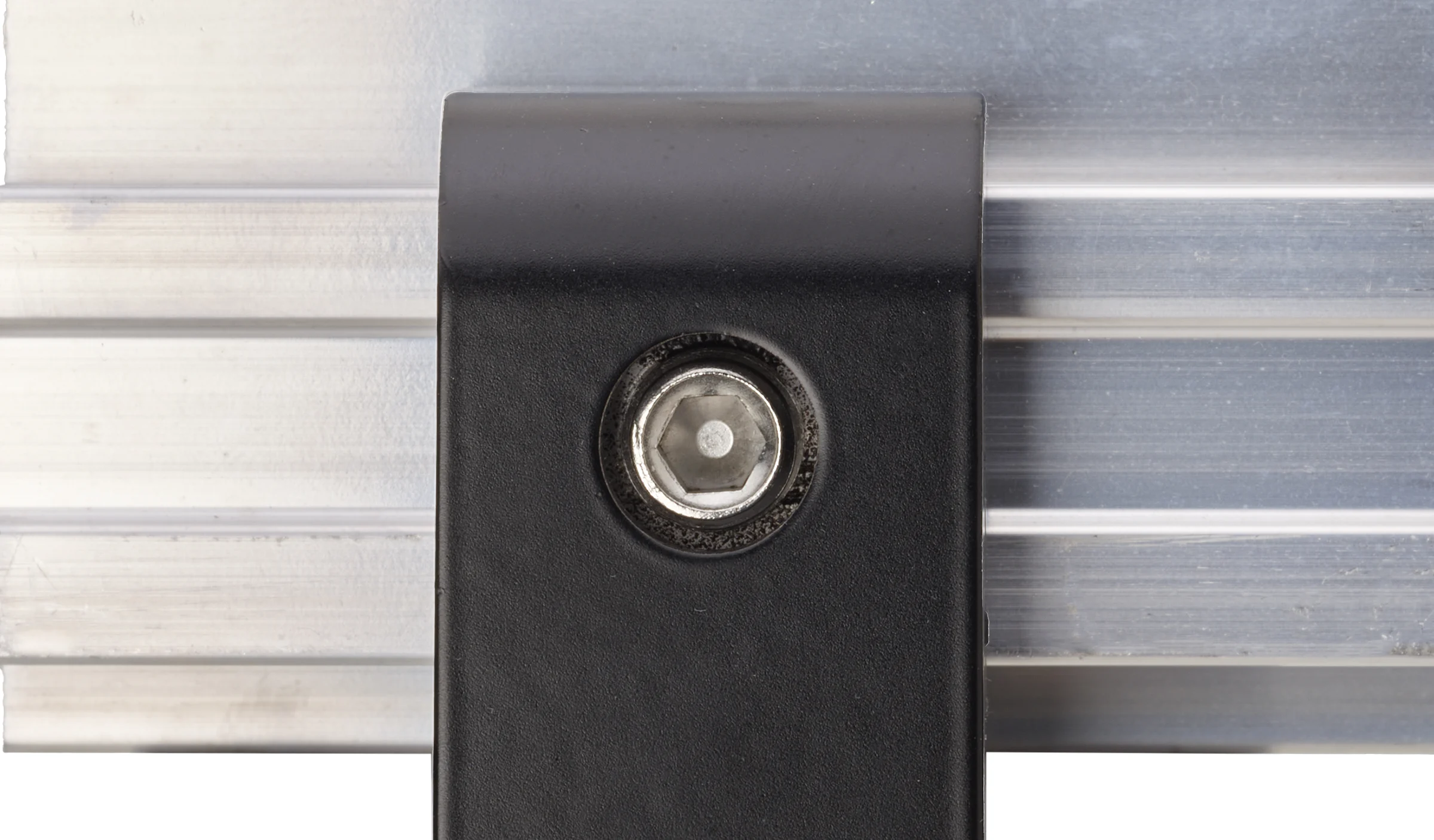 Performance Dachhaken (3fach verstellbar) Aluminium Gewindestift Schwarz